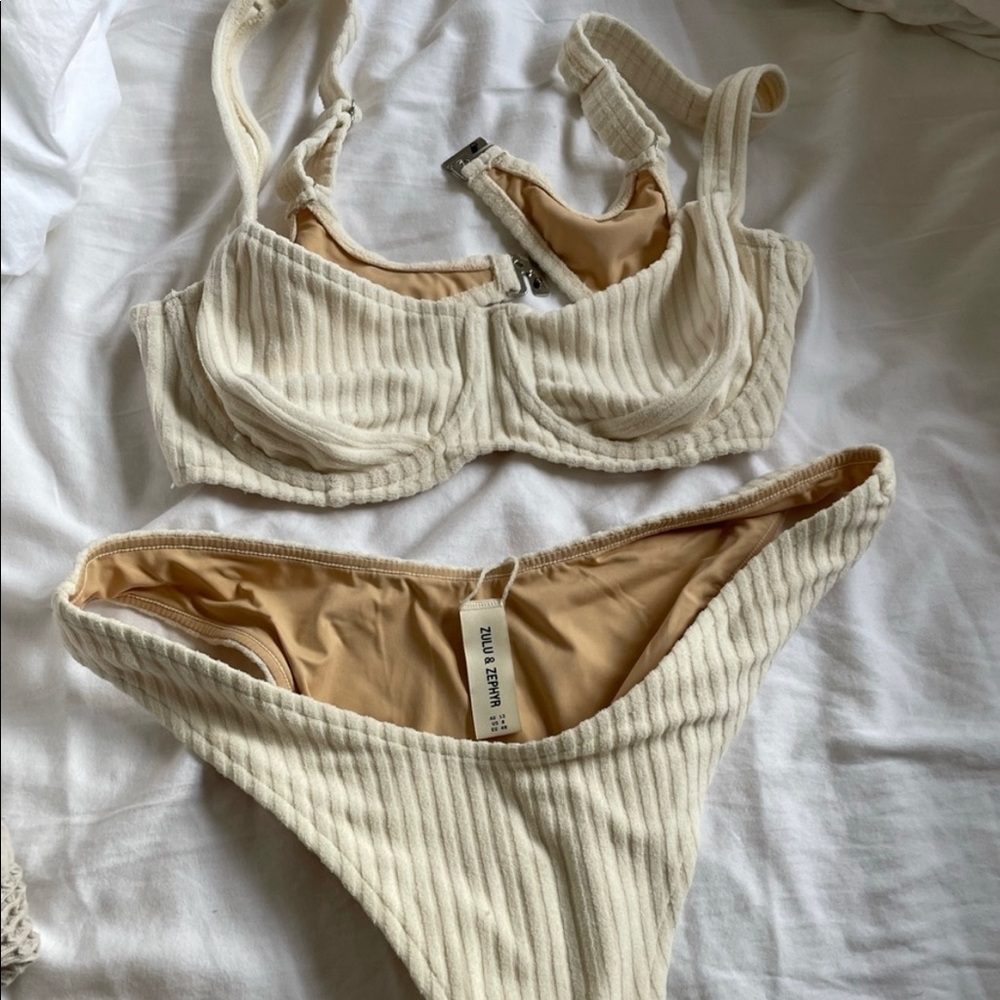 Zulu & Zephyr Cord Toweling Bikini